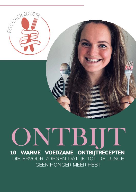 E-book ONTBIJT + 10 warme voedzame ontbijtrecepten